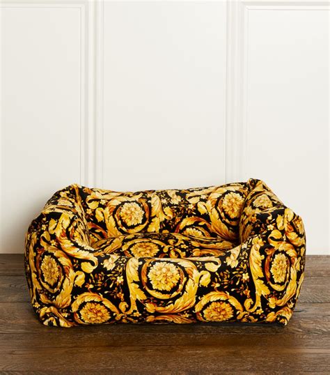 prints dog versace|Versace Barocco Print Dog Bed .